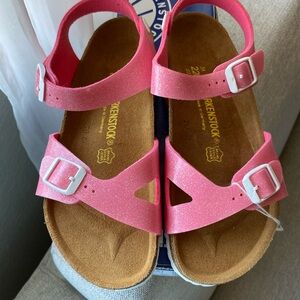 New Girls Birkenstock sandals size 34